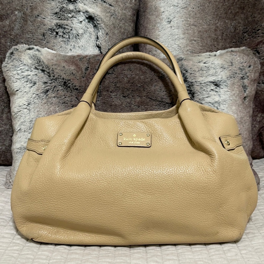 kate spade tan bag